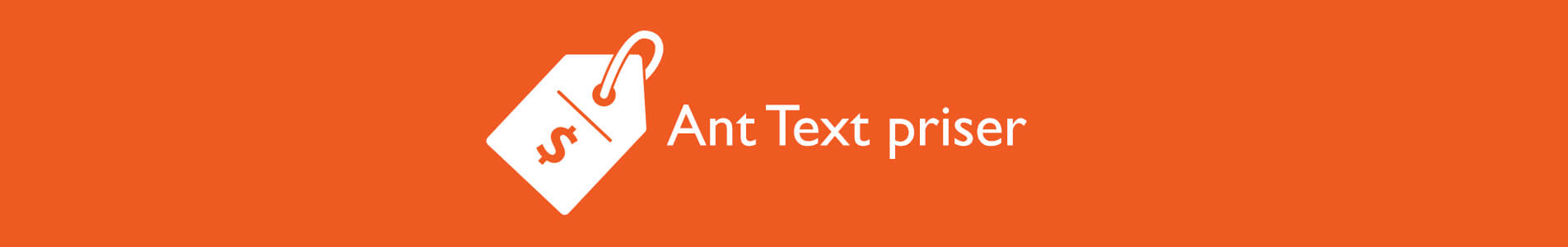 Programa Priser priser - Ant Text